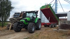 Deutz-Fahr Agrotron K420 & Pronar T663/2