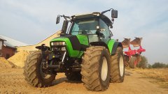 Deutz-Fahr Agrotron K420 & Unia Ibis 3+1 XXL