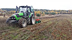 Deutz Fahr Agrotron M600 + Agromasz