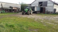 Deutz Fahr Agrotron M600 & Fliegl ASW110