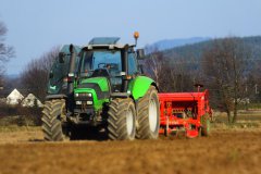 Deutz Fahr AGROTRON M640 Unia Mars XXL 3m Siewnik Polonez 3550D