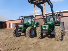 Deutz-Fahr Agtotron K420 & Brzeg MXpreium & Deutz-Fahr Agrofarm 85