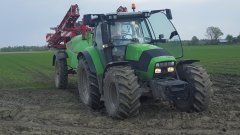 Deutz fahr K610 + krukowiak goliat plus 2500