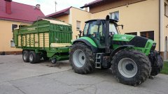 Deutz Fahr ttv 630 & Krone ax 280 GD