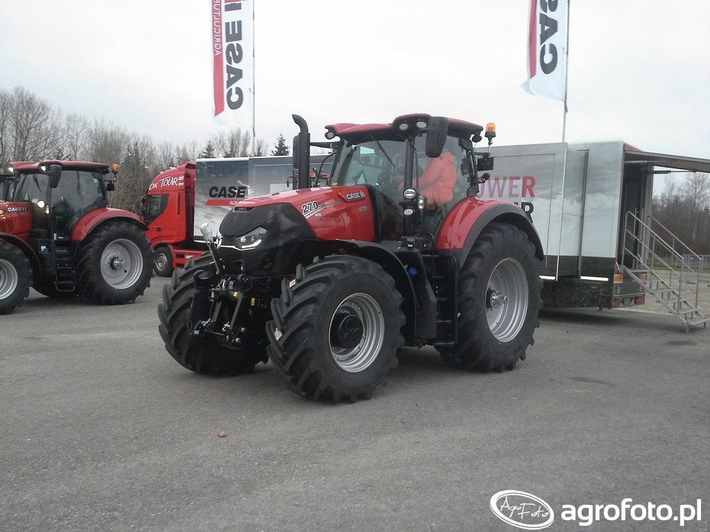 Foto traktor Case Optum 270 623229 Galeria rolnicza agrofoto