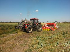 Case 956 + MX U310S +  POTTINGER TERRADISC 3001 & VITASEM 302 ADD