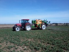 Case Farmall 95A i Amazone UX 3200