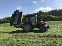 Case JX90U + Krone Easy Cut R 280 CV