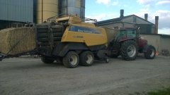 Case Magnum 7250 + New Holland BB9090