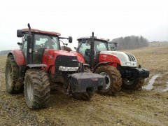 Case puma cvx 210 & Steyr cvt 6225