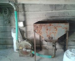 Śrutownik & kosz zasypowy