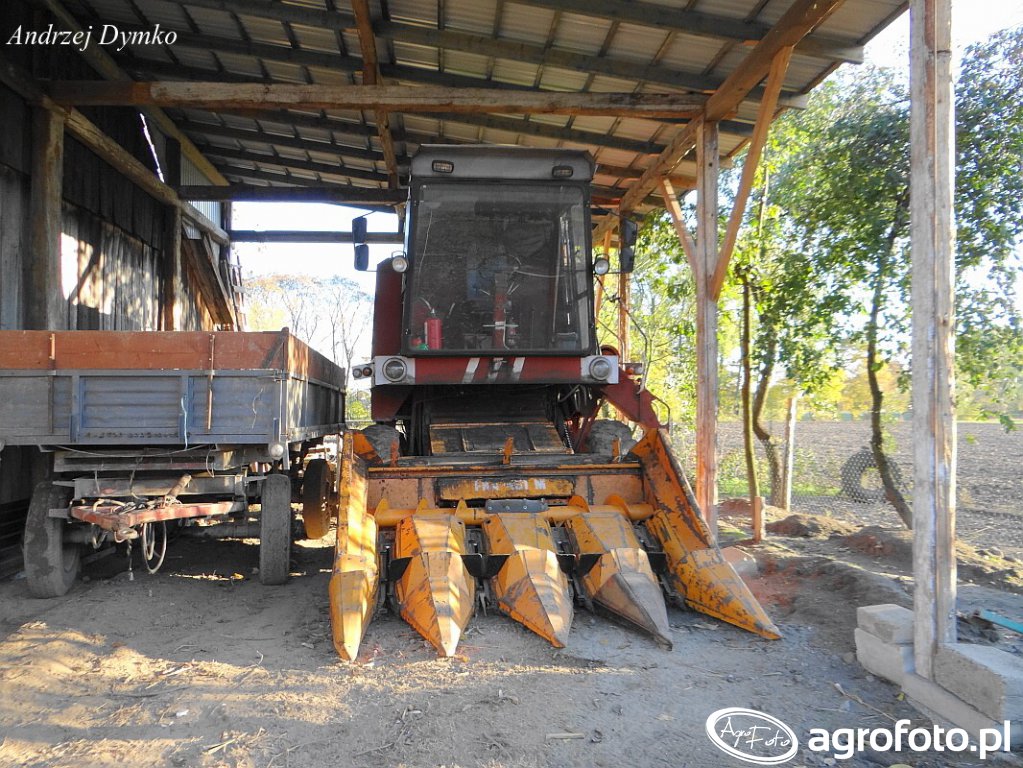 Kombajn Bizon Super Z Foto Galeria Rolnicza Agrofoto