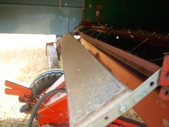 Czujnik strat ziarna w Bizonie Z056