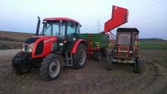 Zetor Proxima 65 + Pronar 653/1 i Ursus C-330 + Epple Roboter