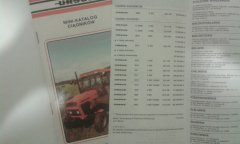 Minikatalog URSUS+ cennik