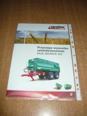 Prospekt Agroliner  Przyczepy Skorupowe