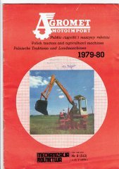 Agromet Motoimport - Polskie Ciągniki i Maszyny Rolnicze 1979-80