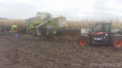 Claas dominator & Bobcat TL