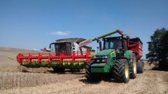 Claas Lexion 760 & John Deere 7730