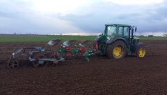 John Deere 6220, Kverneland EG100, wał Lemken