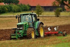 John Deere 6930 + Kverneland ED100