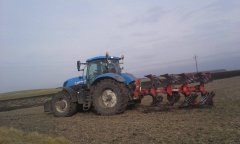 Unia Ibis XXL & New Holland T7.220AC+