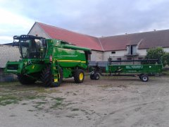 John Deere W540 & John Deere 618R