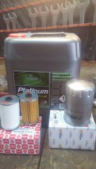 Olej i filtry do C-330