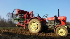 Ursus  C 330 M  + agregat uprawowo siewny