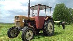 Ursus C-330 & Przetrząsacz karuzelowy