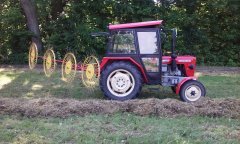 Ursus C-330 & Zgrabiarka 4 gwiazdowa