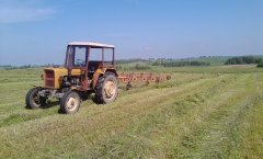 Ursus C-330  & Zgrabiarka