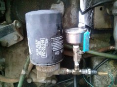 Ursus C 330M zegar ciśnienia oleju