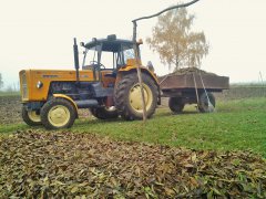 Ursus C-355& dwukółka