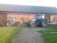 Ursus C-355 & New holland TM 175