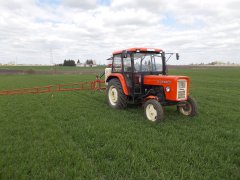 Ursus C-355 + opryskiwacz