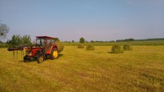 Ursus C-355 + Podnośnik do beli
