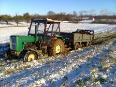 Ursus C-355 + Rozrzutnik