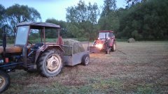 Ursus C-355 + Ursus C-330 + Przyczepka