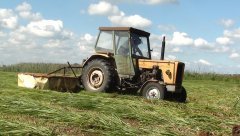 Ursus C-360 3P & Kosiarka Rotacyjna