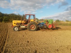 Ursus C-360 & agregat uprawowo siewny