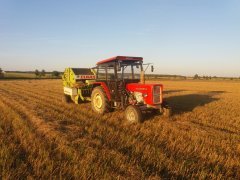 Ursus C-360 + Claas Rollant 44