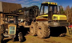 Ursus C-360 &  forwarder ponsse elephant