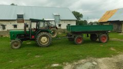 Ursus C-360 i przyczepa D47
