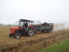 Ursus C-360 i rozrzutnik czarna-bialystocka 3,5t