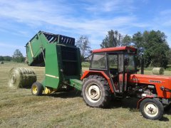 Ursus C-360 & John deere 550