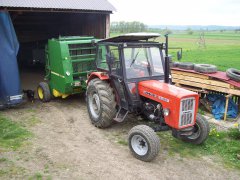 Ursus C-360 + Jon Deere 545