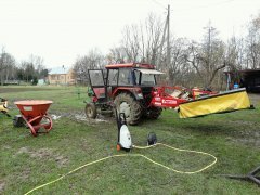 Ursus C-360 & Kosiarka rotacyjna Agromech-Zbuczyn