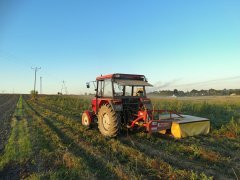 Ursus C-360 & kosiarka rotacyjna