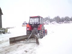 Ursus C-360 & pług do odśnieżania